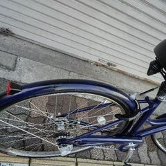 [BRIDGESTONE]EBRIDSE(エブリッジ)L 27吋シティサイクル アルミ/内装3段/点灯虫/ノーブルネイビーの画像