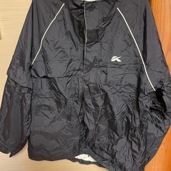 kasco メンズ レインウェア L ネイビーの画像