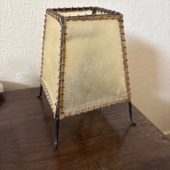 テーブルライト　和風　レトロ　キャメルランプ
の画像