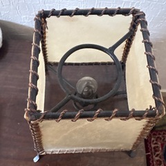 テーブルライト　和風　レトロ　キャメルランプ
の画像