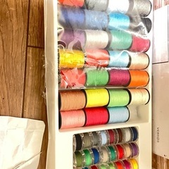 ベルソス VERSOS コンパクト電動ミシン VS-H002 ピーチ 付属品付 手工芸 ハンドクラフト コンパクトミシンの画像