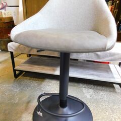 【JM936①】実用未使用 NITORI ニトリ 昇降カウンターチェア TN501 DGY リフティングチェア グレーの画像