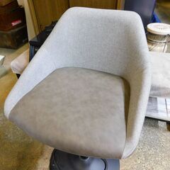 【JM936①】実用未使用 NITORI ニトリ 昇降カウンターチェア TN501 DGY リフティングチェア グレーの画像