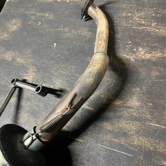 sa16j ジョグ　JOG 社外マフラー　2サイクルの画像