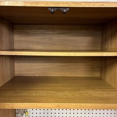 【ジャングル深井店】★システムキッチンボード 2枚扉 ナチュラル 茶 家具 キッチン家具 堺市 深井 【FU3099】の画像