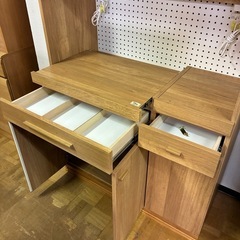 【ジャングル深井店】★システムキッチンボード 2枚扉 ナチュラル 茶 家具 キッチン家具 堺市 深井 【FU3099】の画像
