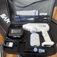 コードレス高圧洗浄機 充電式 洗車・ベランダ清掃 動作確認済みの画像