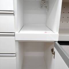 【ジモティー割あり】【ジャングル守口】食器棚 ﾆﾄﾘ ﾎﾜｲﾄの画像
