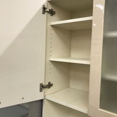 【ジャングルジャングル広陵店】家具　キッチンボード　パモウナ　ホワイト　【ジモティー特別価格】の画像