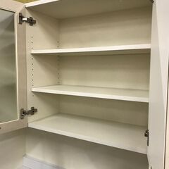 【ジャングルジャングル広陵店】家具　キッチンボード　パモウナ　ホワイト　【ジモティー特別価格】の画像