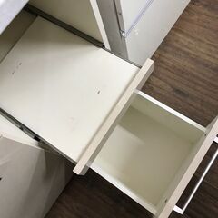 【ジャングルジャングル広陵店】家具　キッチンボード　パモウナ　ホワイト　【ジモティー特別価格】の画像