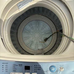 ガラストップ洗濯機の画像