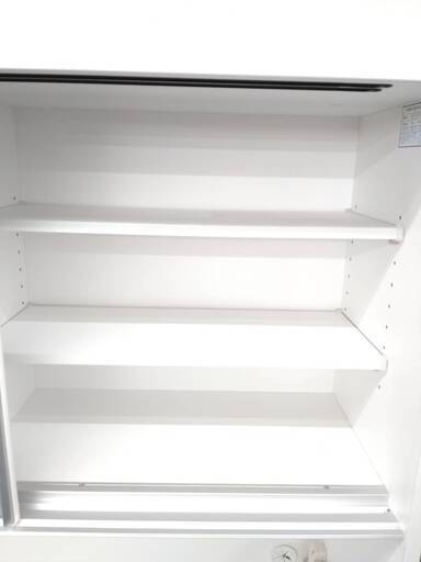 【ジモティー割あり】【ジャングル守口】食器棚 ﾆﾄﾘ ﾎﾜｲﾄ