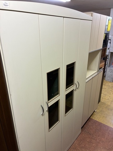 【ジャングル深井店】キャビネットホワイト(タンスセット) 衣類収納 収納家具 堺市 深井【FU773】