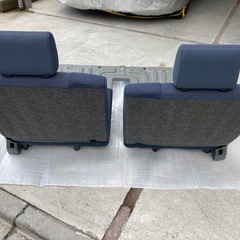 ハイゼット　クルーズ　リアシート　台座つきの画像