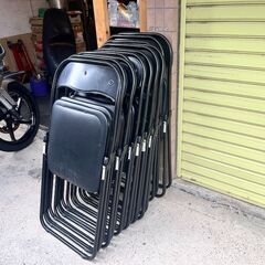 ニトリ　折りたたみチェア　レストBK　11脚