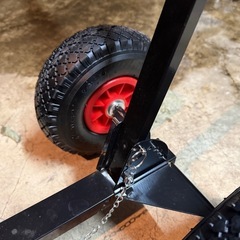 スノープッシャー　タイヤ付き　雪かきの画像