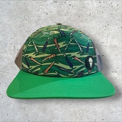 【日本未発売】新品 69slam メッシュキャップ スナップバック グリーンの画像