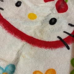 新品）キティ　水泳タオルの画像