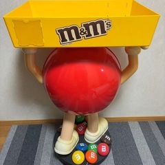 【非売品】m&m's ディスプレイスタンド 赤色の画像