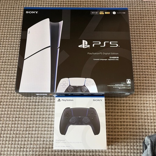 PS5本体、コントローラー新品未開封