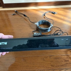 WTW ビデオレコーダー 4TB セット　カメラ　ケーブルセット不具合確認の画像