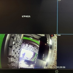 WTW ビデオレコーダー 4TB セット　カメラ　ケーブルセット不具合確認の画像