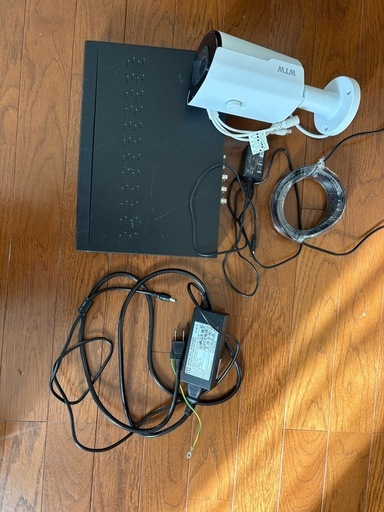 WTW ビデオレコーダー 4TB セット　カメラ　ケーブルセット不具合確認 WTW ビデオレコーダー 4TB セット カメラ ケーブルセット不具合確認