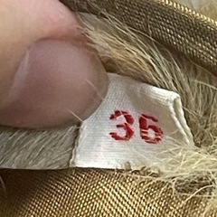 毛皮 コート ブラウン アウター FOXの画像