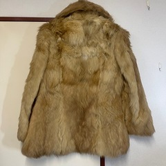 毛皮 コート ブラウン アウター FOXの画像
