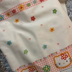 新品）キティ　カフェカーテンの画像