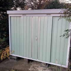 大型物置_INABA製の画像