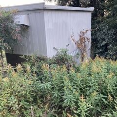 大型物置_INABA製の画像