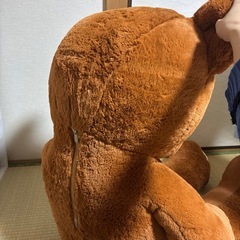 くま　ぬいぐるみ　特大の画像
