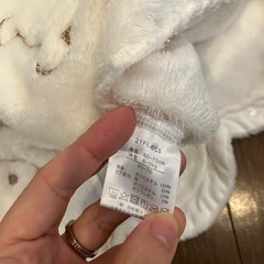 長袖　カバーオール　ロンパース　もこもこ　冬　厚手の画像