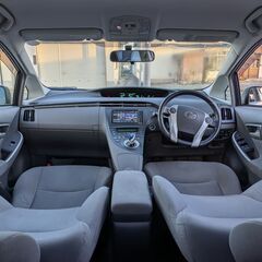 ★特別価格！修復歴無！プリウス【S】Ｐスタート！純正ＨＤＤナビ！Bluetooth！フルセグTV！ETC！バックカメラ！ステリモ！フォグライト！の画像