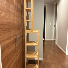 IKEA 木製ラック 差し上げますの画像