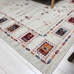 ニトリ ウィルトン織りラグ(160X235 ORW05)の画像