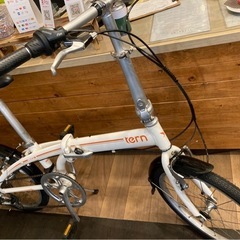 年末セール！防犯登録無料！【tern LINK】ターン　リンク　前後タイヤ新品！の画像