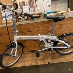 年末セール！防犯登録無料！【tern LINK】ターン　リンク　前後タイヤ新品！の画像