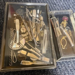 ゴールド 馬のエンブレム カフリンクスの画像