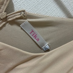 ティカキャバ嬢ロングワンピースの画像