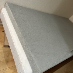 シングルベッド&8cmマットレスの画像
