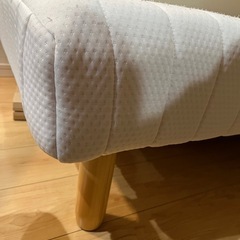 シングルベッド&8cmマットレスの画像