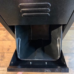 東谷 TPN-36BK ラルド ダストボックス　スチールダストボックス　黒の画像