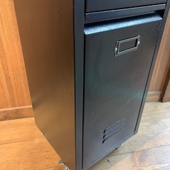 東谷 TPN-36BK ラルド ダストボックス　スチールダストボックス　黒の画像