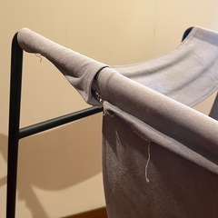 1人がけ椅子 イス パーソナルチェア アイアン 　の画像