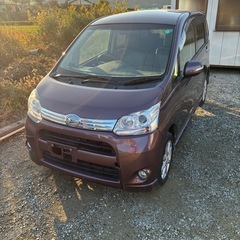 ムーブカスタム　車検2年付　走行5.5万キロの画像