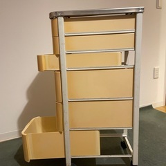 キャスター付き整理棚の画像