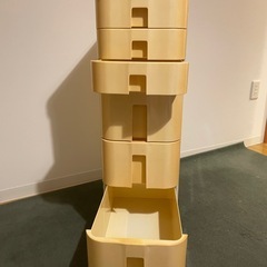 キャスター付き整理棚の画像